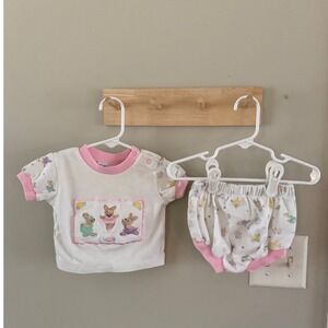 Vintage 2pc. Miniwear set 0/3m